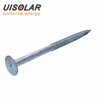 Carbon steel solar ground screw for solar pv ground mount