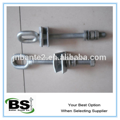 Spiral ground anchor rod /screw piles post