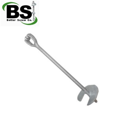 Hot dip galvanized concrete No-Wrench screw anchor for construction