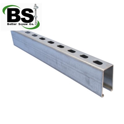 Galvanized C Steel Slotted Strut Channel  with customized-color available