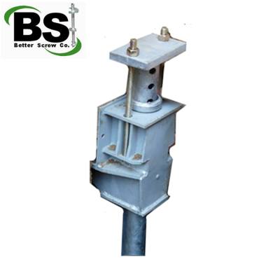 steel pier shaft Push Pier System with High Ultimate Tensile Strength