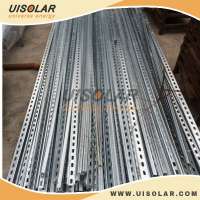 C channel steel for solar system support