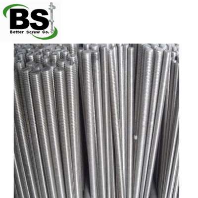 Galvanizing thread rod with wing nut]