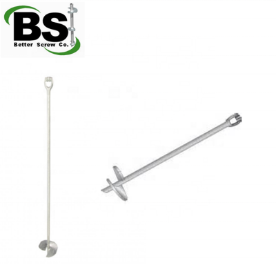 No-Wrench Helical Wall Anchor